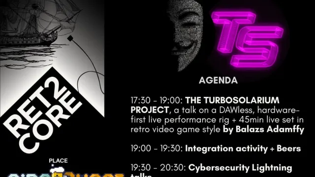 Cybersecurity Talks & Video Game Retro Music